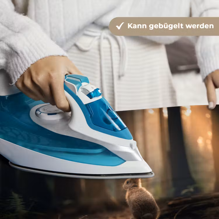 Konijn - Bos - Zonnestralen Wandkleed katoen klein -tsfeer9_DE