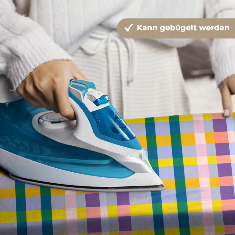 Ruit - Patroon - Kleurrijk Wandkleed katoen klein 269 -tsfeer9_DE
