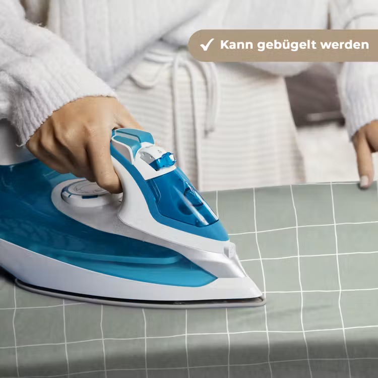Ruitpatroon - Golvend - Groen Wandkleed katoen klein 269 -tsfeer9_DE