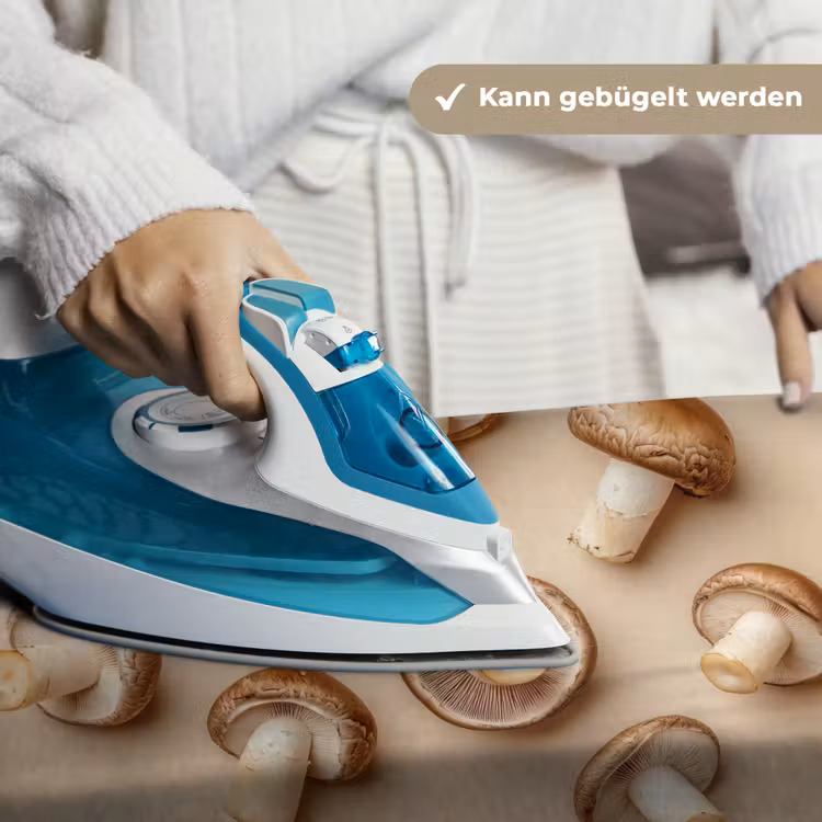 Kastanje Champignons - Beige Wandkleed katoen klein -tsfeer9_DE