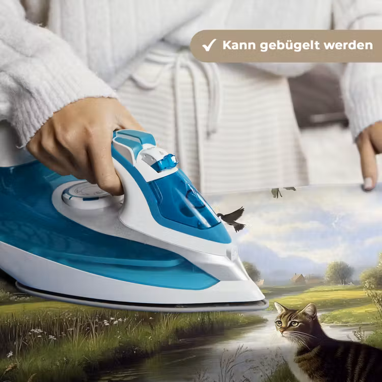 Kat - Beekje - Weide Wandkleed katoen klein -tsfeer9_DE