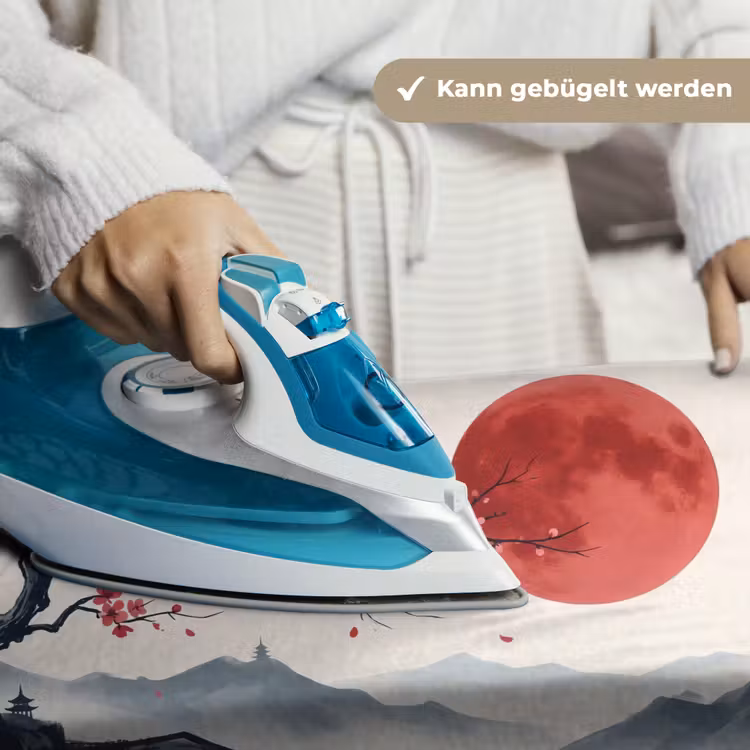Kersenbloesem - Oosters - Rood Wandkleed katoen klein -tsfeer9_DE