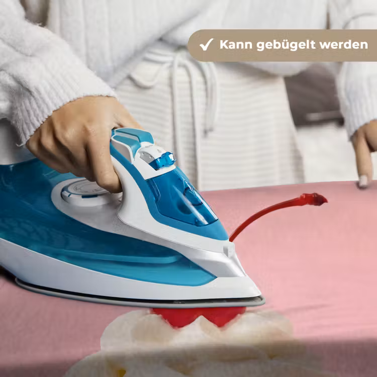 Kers - Slagroom - Roze Wandkleed katoen klein -tsfeer9_DE