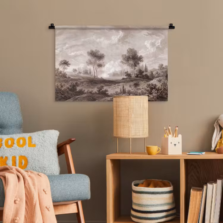 Klassiek - Landschap - Neutraal Wandkleed katoen klein -wsfeer4_kind