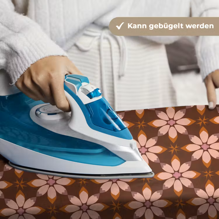 Klassiek - Retro - Bruin Wandkleed katoen klein 269 -tsfeer9_DE