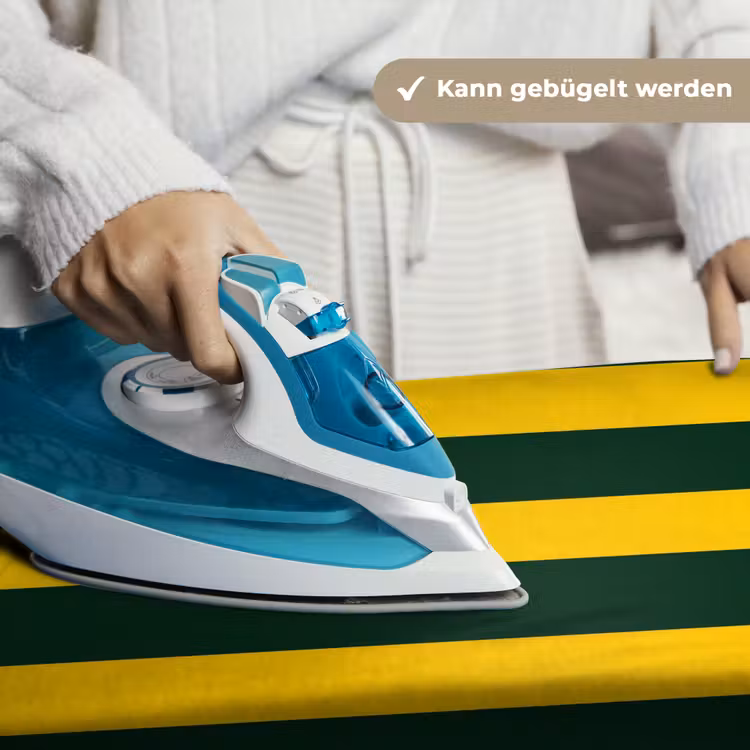 Klassiek - Strepen - Groen Wandkleed katoen klein 269 -tsfeer9_DE