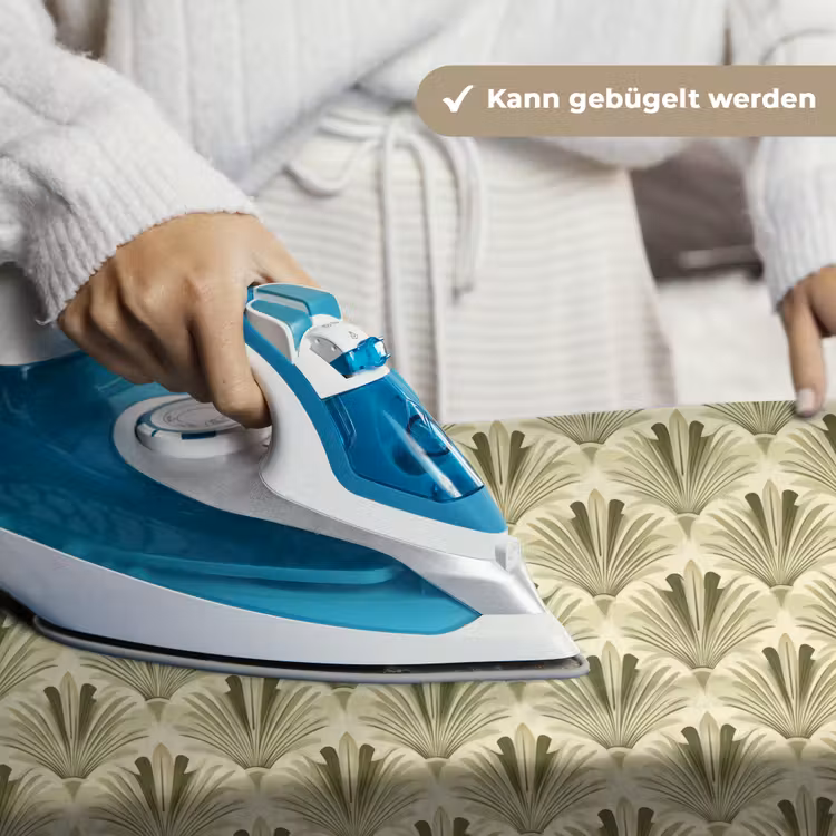 Klassiek - Waaier - Groen Wandkleed katoen klein 269 -tsfeer9_DE