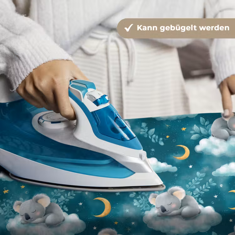 Koala's - Betoverend - Blauw Wandkleed katoen klein 269 -tsfeer9_DE