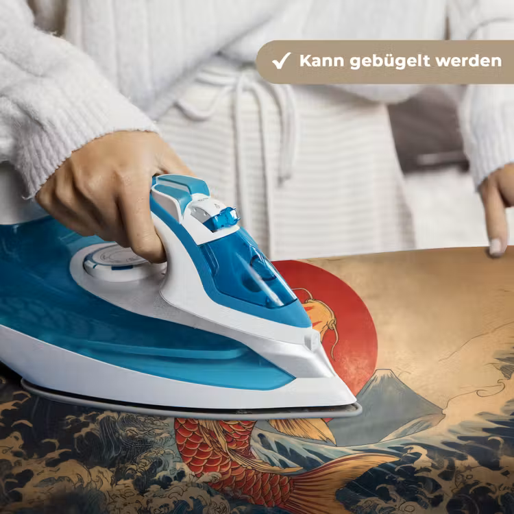 Koi - Zee - Golven - Zon Wandkleed katoen klein -tsfeer9_DE