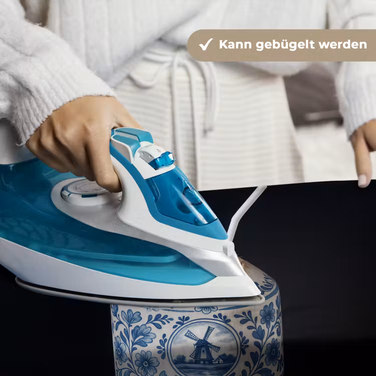 Kokosnoot - Eten - Delfts blauw - Drinken Wandkleed katoen klein -tsfeer9_DE