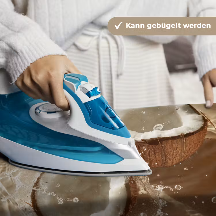 Kokosnoot - Water - Beige - Spetters Wandkleed katoen klein -tsfeer9_DE