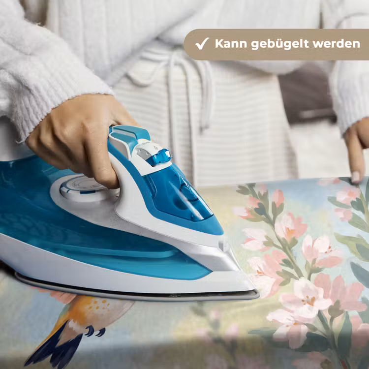 Kolibrie - Illustratie - Kleurrijk Wandkleed katoen klein -tsfeer9_DE