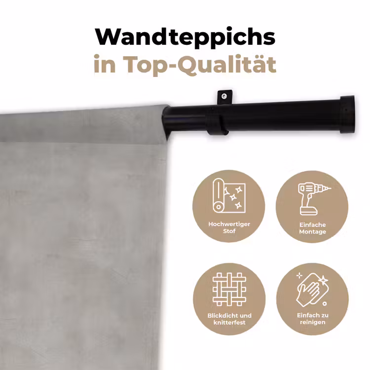 Beton - Patroon - Abstract Wandkleed katoen klein 269 -tsfeer2_DE