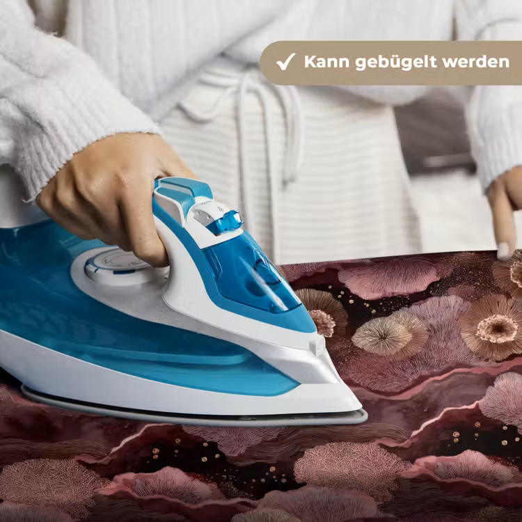 Koraal - Organisch - Roze Wandkleed katoen klein 269 -tsfeer9_DE