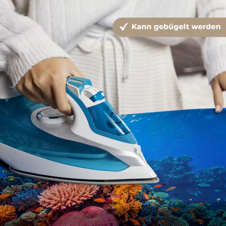Koraal - Vissen - Oceaan - Natuur - Kleurrijk Wandkleed katoen klein -tsfeer9_DE