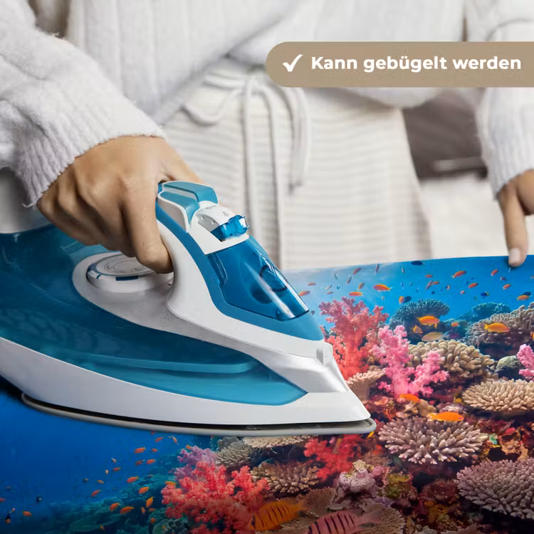 Koraalrif - Vissen - Onderwater - Tropisch - Rood Wandkleed katoen klein -tsfeer9_DE
