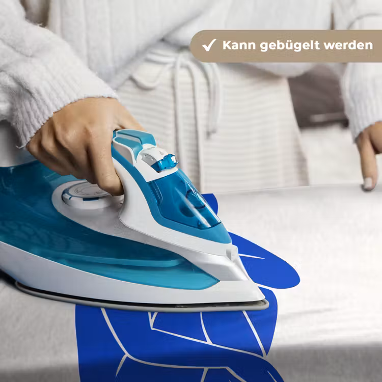 Lichaam - Abstract - Blauw Wandkleed katoen klein -tsfeer9_DE