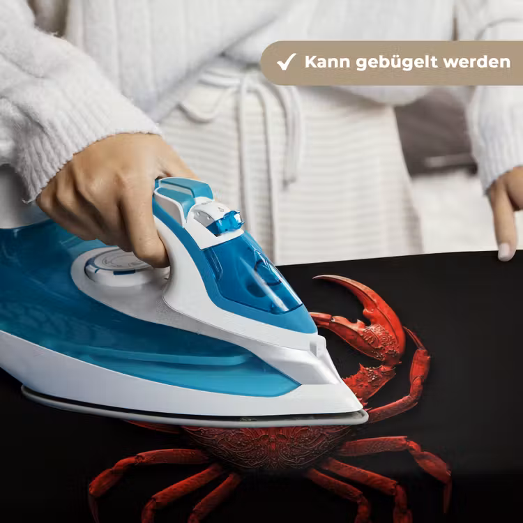 Krab - Rood - Vissen - Schaaldieren Wandkleed katoen klein -tsfeer9_DE