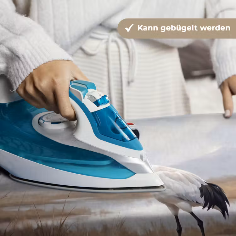 Kraanvogel - Natuur - Realistisch Wandkleed katoen klein -tsfeer9_DE