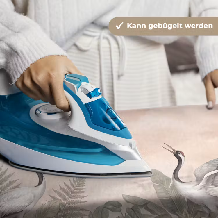 Kraanvogels - Natuur - Roze Wandkleed katoen klein -tsfeer9_DE