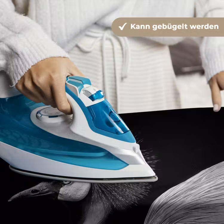 Kraanvogel - Zwart - Wit - Vogel - Dieren Wandkleed katoen klein -tsfeer9_DE
