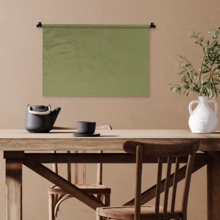 Herbal - Matcha - Groen Wandkleed katoen klein 269 -sfeer6