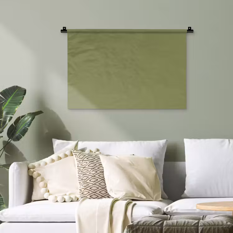 Herbal - Matcha - Groen Wandkleed katoen klein 269 -sfeer7