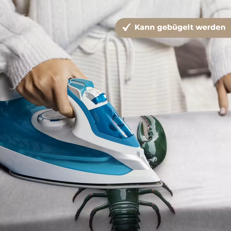 Kreeft - Glossier - Groen - Wit Wandkleed katoen klein -tsfeer9_DE