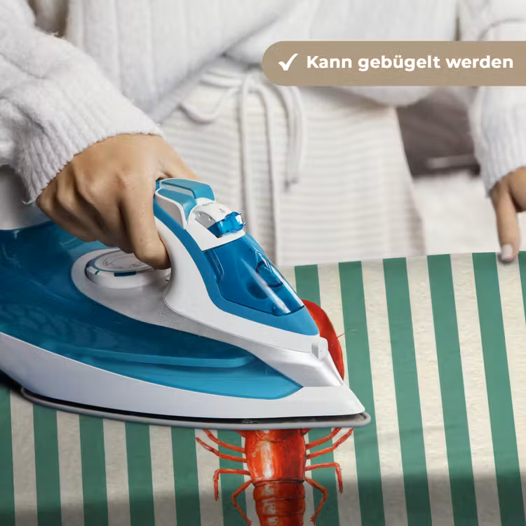 Kreeft - Strepen - Realistisch - Zomers Wandkleed katoen klein -tsfeer9_DE