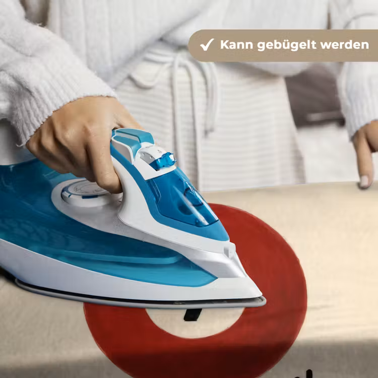 Cirkel - Zeven - Lucky - Rood Wandkleed katoen klein -tsfeer9_DE