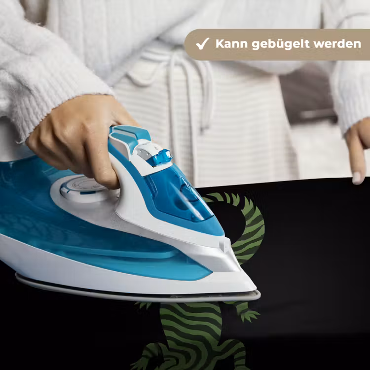 Krokodil - Groen - Tijgerachtig - Strepen Wandkleed katoen klein -tsfeer9_DE