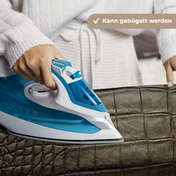 Krokodillenleer - Structuur - Groen Wandkleed katoen klein -tsfeer9_DE