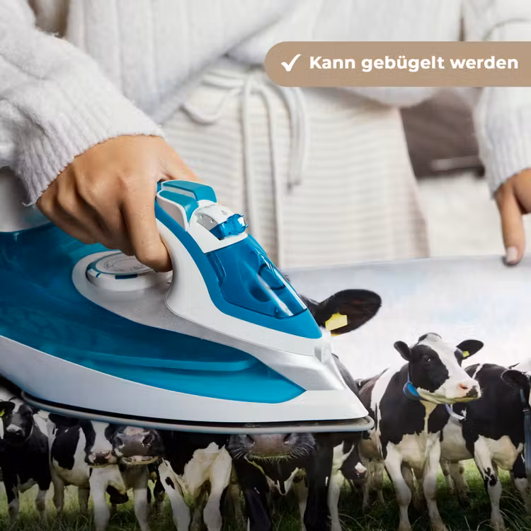 Koeien - Gras - Lente - Dieren - Weiland - Boerderij Wandkleed katoen klein -tsfeer9_DE