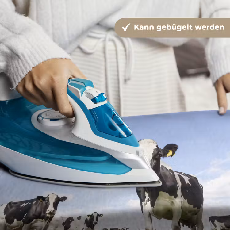 Koeien - Gras - Dieren - Zon - Boerderij Wandkleed katoen klein -tsfeer9_DE