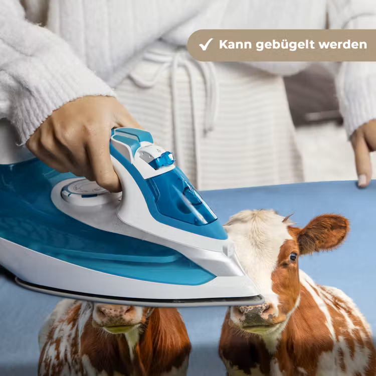 Koeien - Lucht - Dieren - Boerderij - Portret Wandkleed katoen klein -tsfeer9_DE