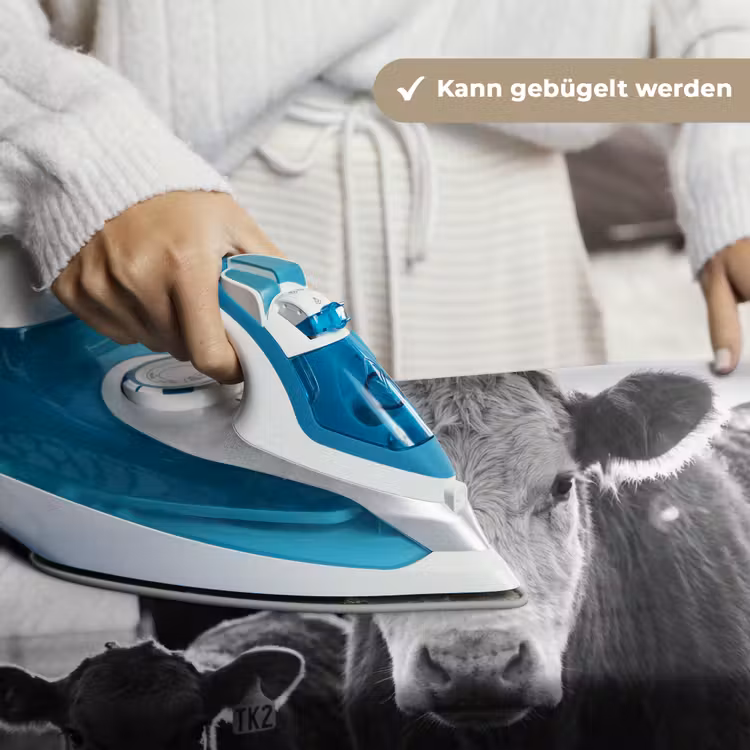 Koeien - Zwart - Wit Wandkleed katoen klein -tsfeer9_DE