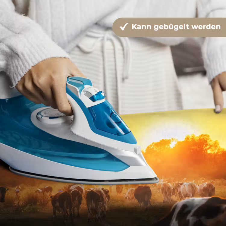 Koeien - Zonsondergang - Weiland - Dieren Wandkleed katoen klein -tsfeer9_DE