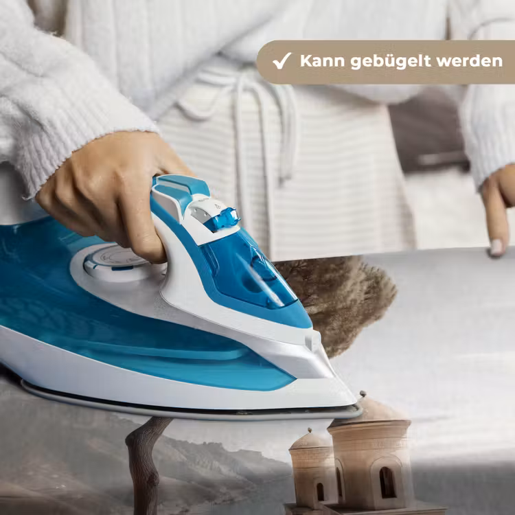 Kust - Klif - Boom - Gebouw Wandkleed katoen klein -tsfeer9_DE