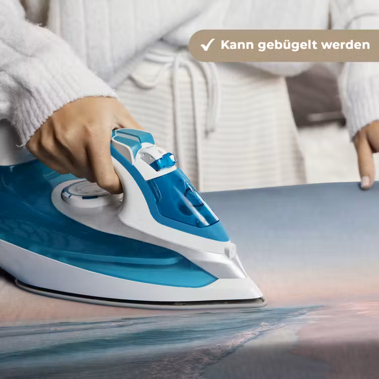 Kustlijn - Pastel - water Wandkleed katoen klein -tsfeer9_DE