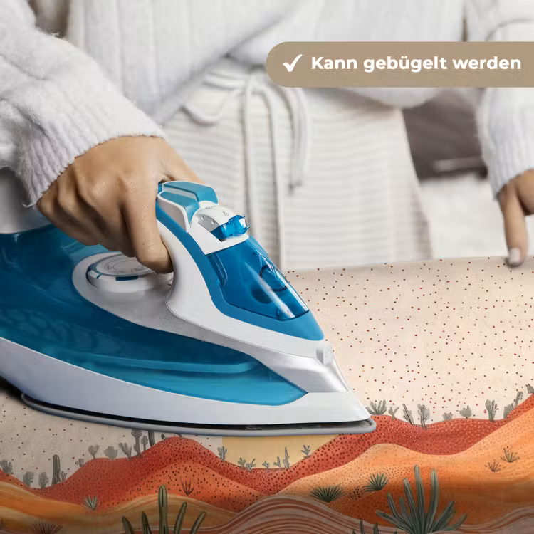 Landschap - Heuvels - Zonsondergang Wandkleed katoen klein -tsfeer9_DE