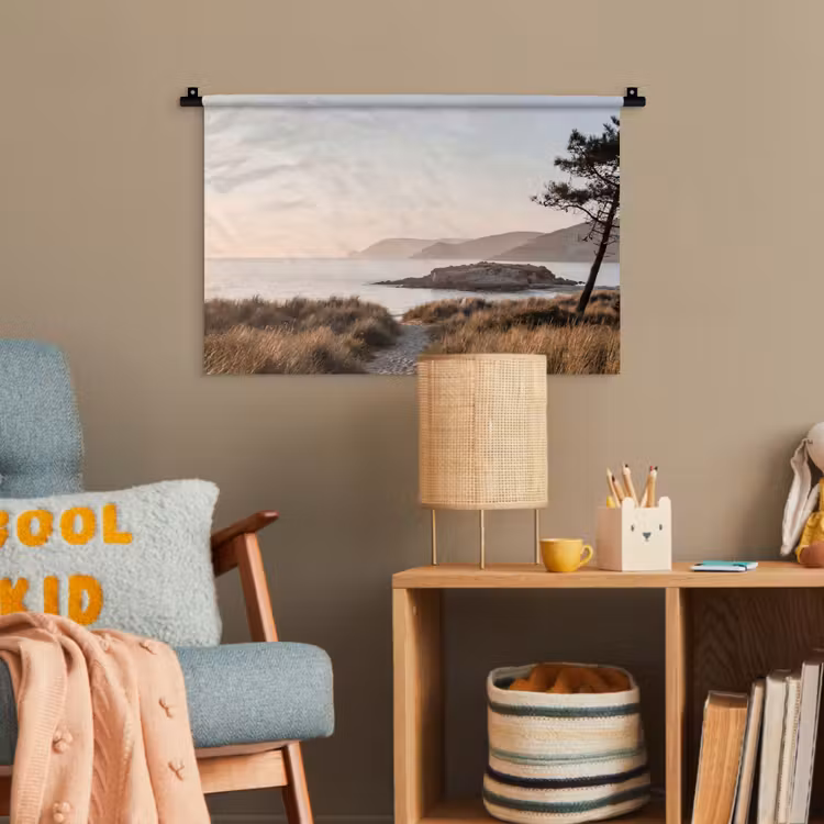 Landschap - Kust - Duinen Wandkleed katoen klein -wsfeer4_kind