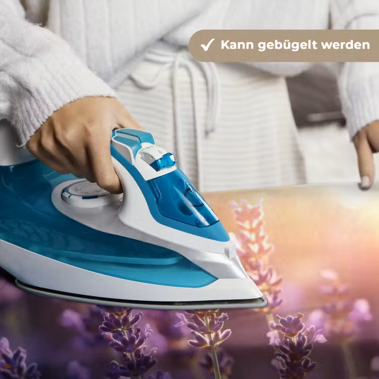 Lavendelbloemen - Paars - Zonlicht Wandkleed katoen klein -tsfeer9_DE