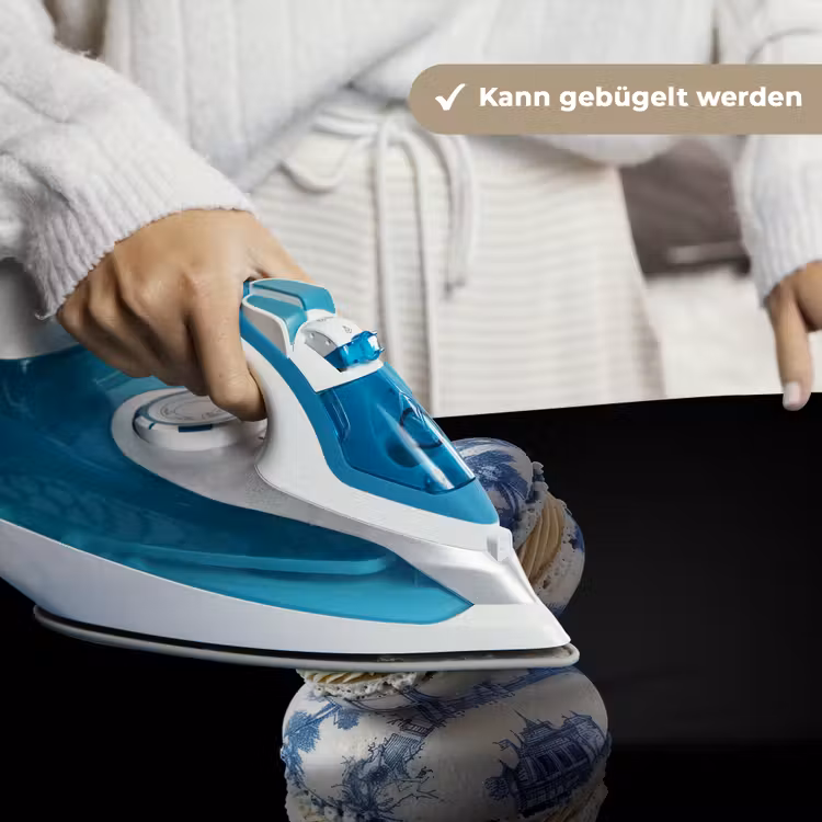 Eten - Macarons - Delfts blauw - Koekjes Wandkleed katoen klein -tsfeer9_DE