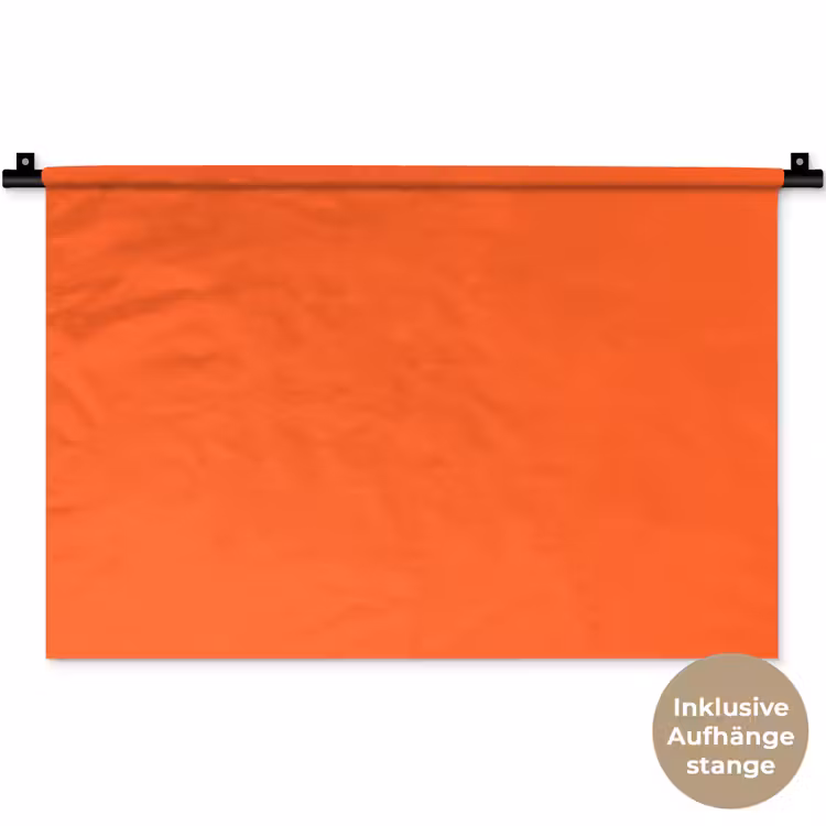 Vivid - Amber - Oranje Wandkleed katoen klein 269 -t3d_DE
