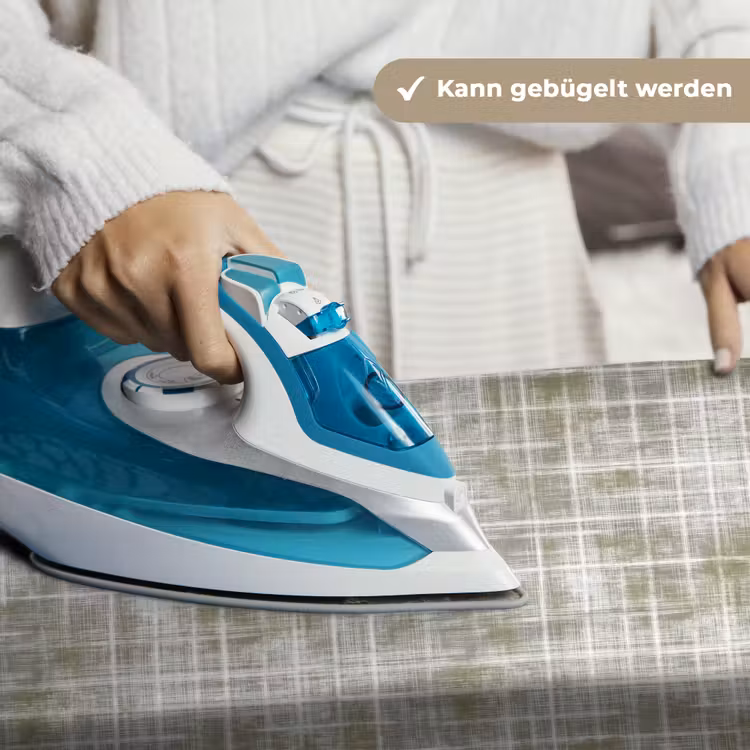 Linnen - Patroon - Groen Wandkleed katoen klein 269 -tsfeer9_DE