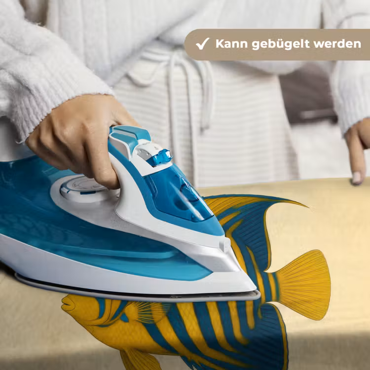 Felgeel - Vis - Strepen - Vinnen Wandkleed katoen klein -tsfeer9_DE