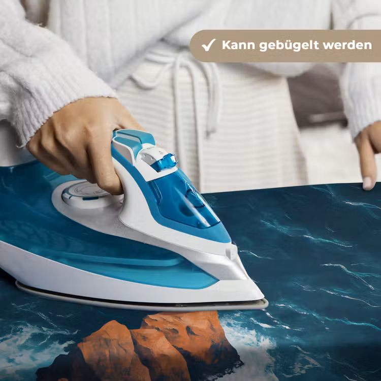 Vuurtoren - Rots - Zee - Golven Wandkleed katoen klein -tsfeer9_DE