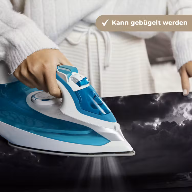 Licht - Wolken - Zee - Zwart-wit - Natuur Wandkleed katoen klein -tsfeer9_DE