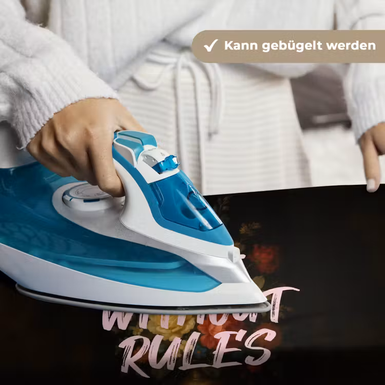 Liefde - Modern - Bloemen Wandkleed katoen klein -tsfeer9_DE