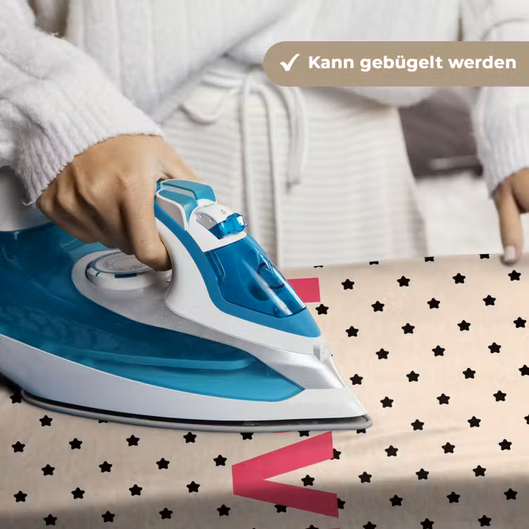 Love - Stippen - Roze Wandkleed katoen klein -tsfeer9_DE